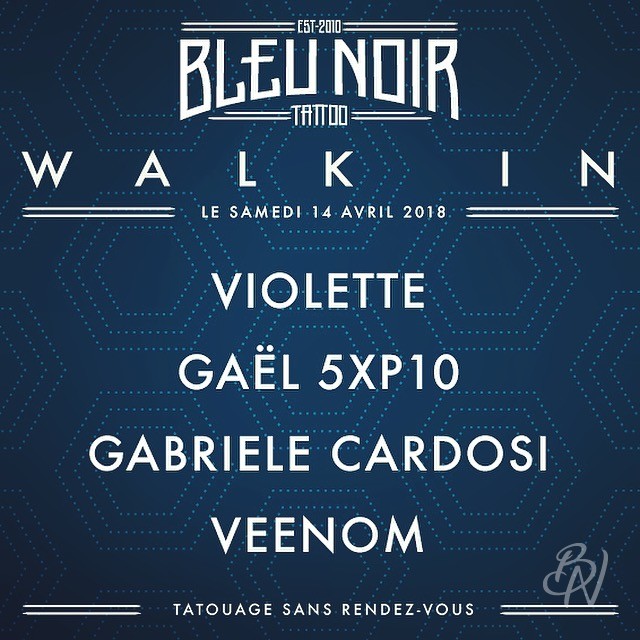 WALK-IN // BLEU NOIR PARIS
