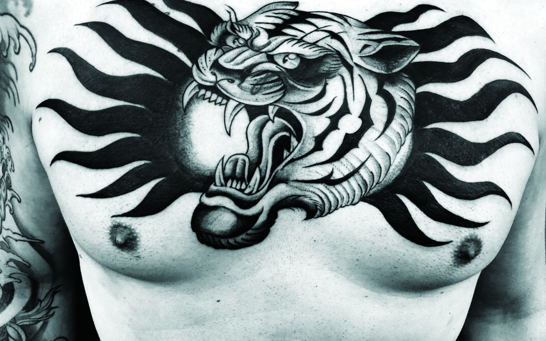 veenom tattoo tigre cover chest