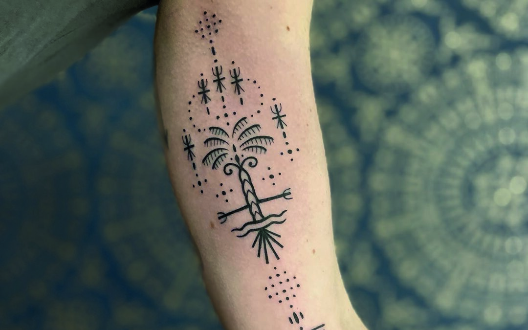 Jeykill tattoo palmier