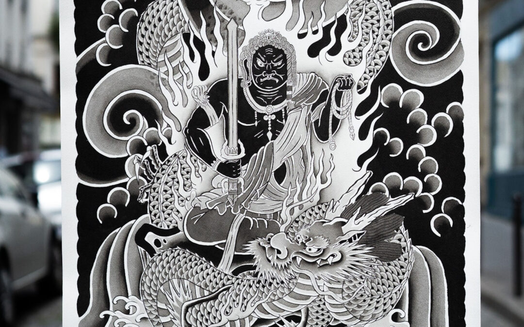 ondori tattoo illustration
