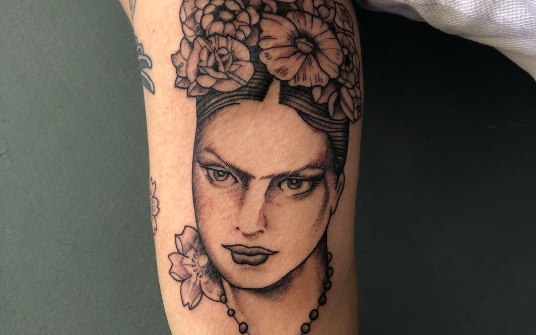 Portrait de Frida Kahlo par Veenom