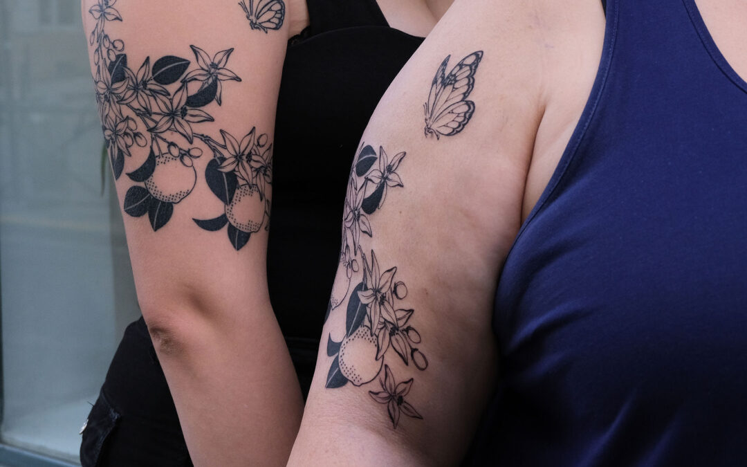 Matching Tattoo par Violette Poinclou