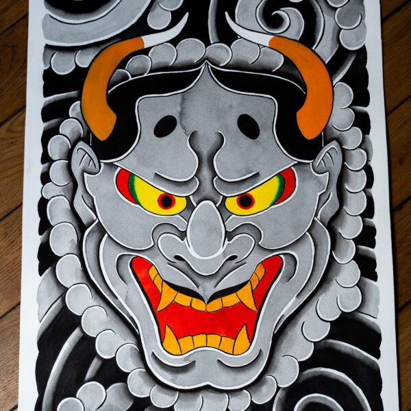 Peinture Hannya par Ondori