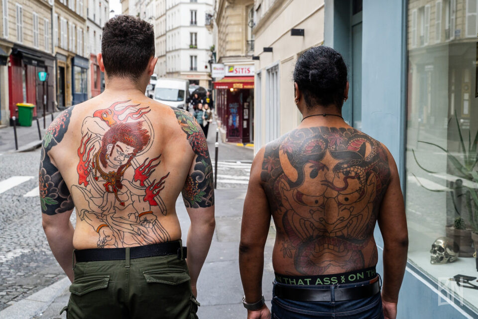 dos en cours japonais irezumi ondori