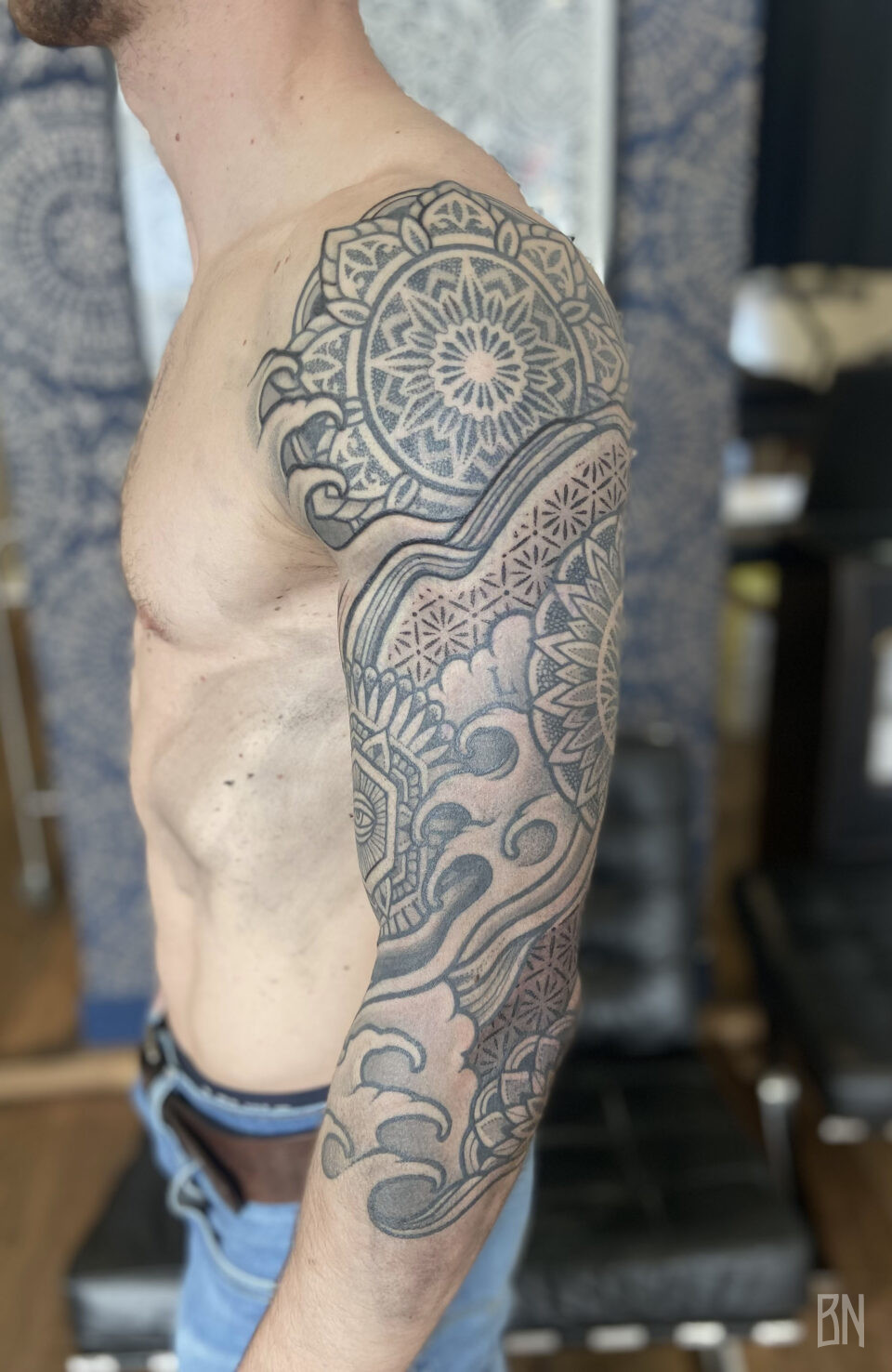 jeykill tattoo sleeve