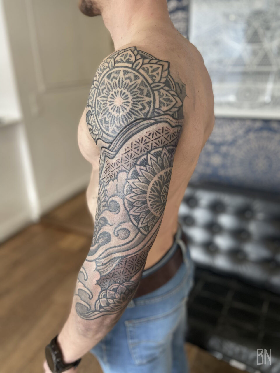 jeykill tattoo sleeve